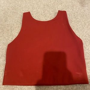 Girlfriend Collective Tank/Bra - S - Red